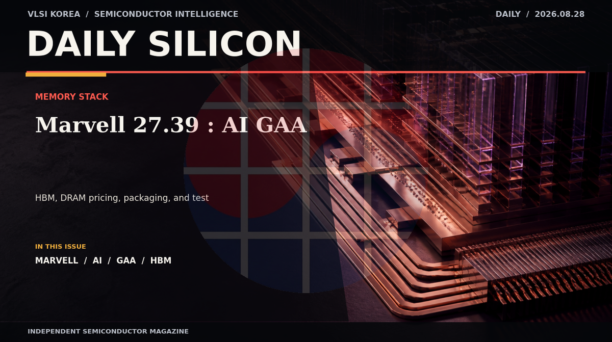 Daily Silicon: Marvell $2.739B: AI Silicon Design and GAA