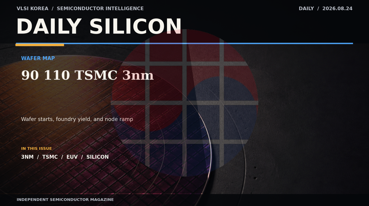 Daily Silicon: Samsung KRW 90-110 Trillion, TSMC 3nm Design Demand
