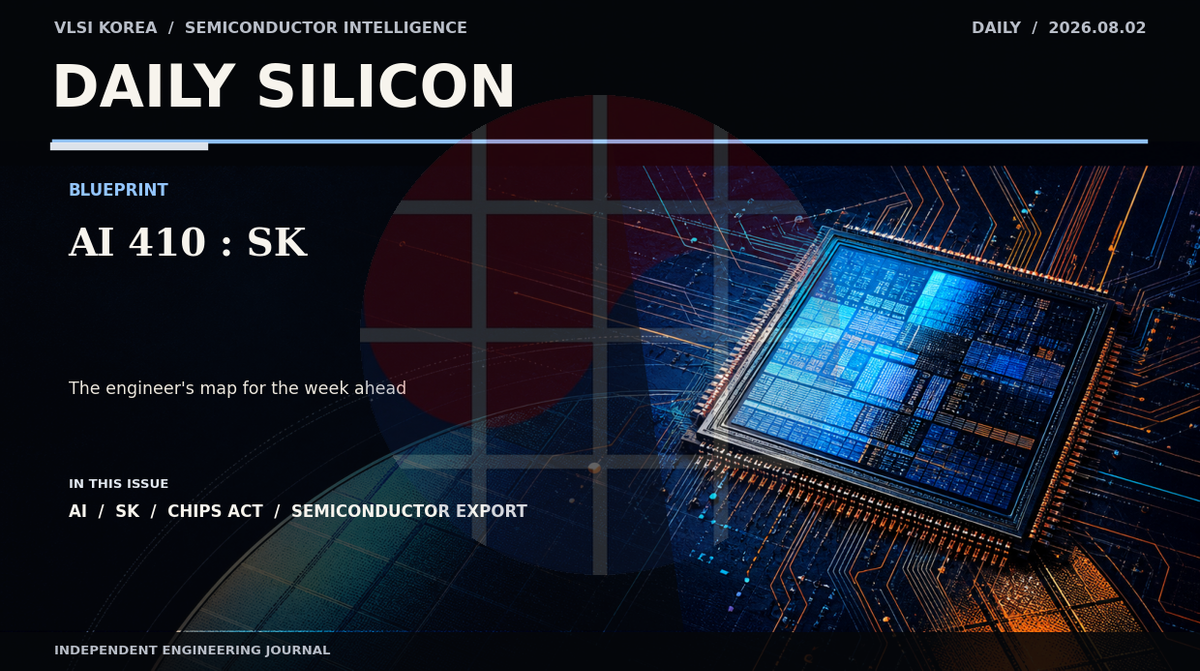 Daily Silicon: AI 반도체 410억달러: 반도체 설계·SK실트론