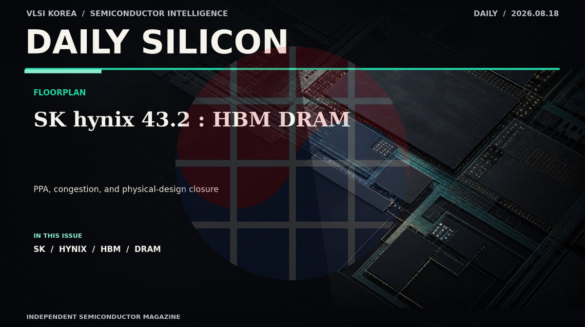Daily Silicon: Samsung, SK hynix: KRW 43.2T HBM, DRAM Facility Spend