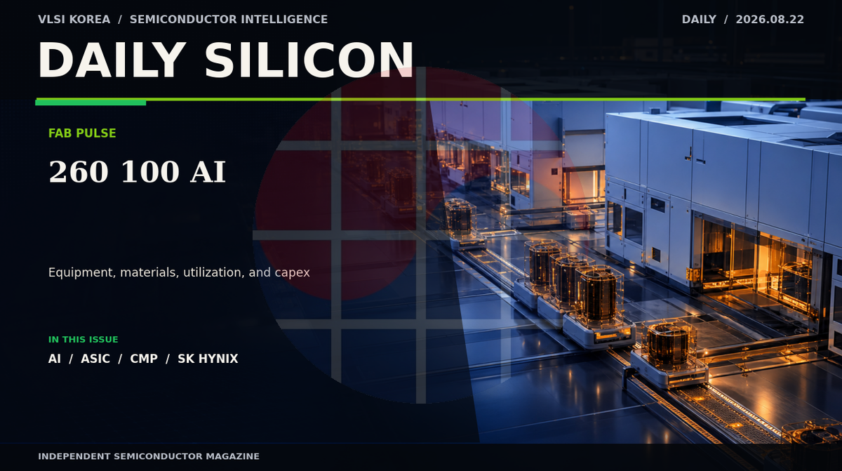 Daily Silicon: 반도체 수출 260억달러, 마이크론 100억달러 AI 메모리