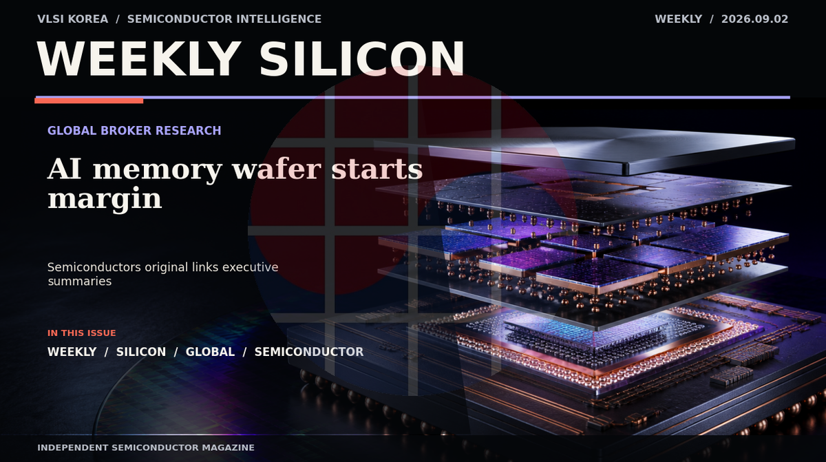 VLSI Korea Weekly Silicon 글로벌 반도체 증권사 리서치 표지