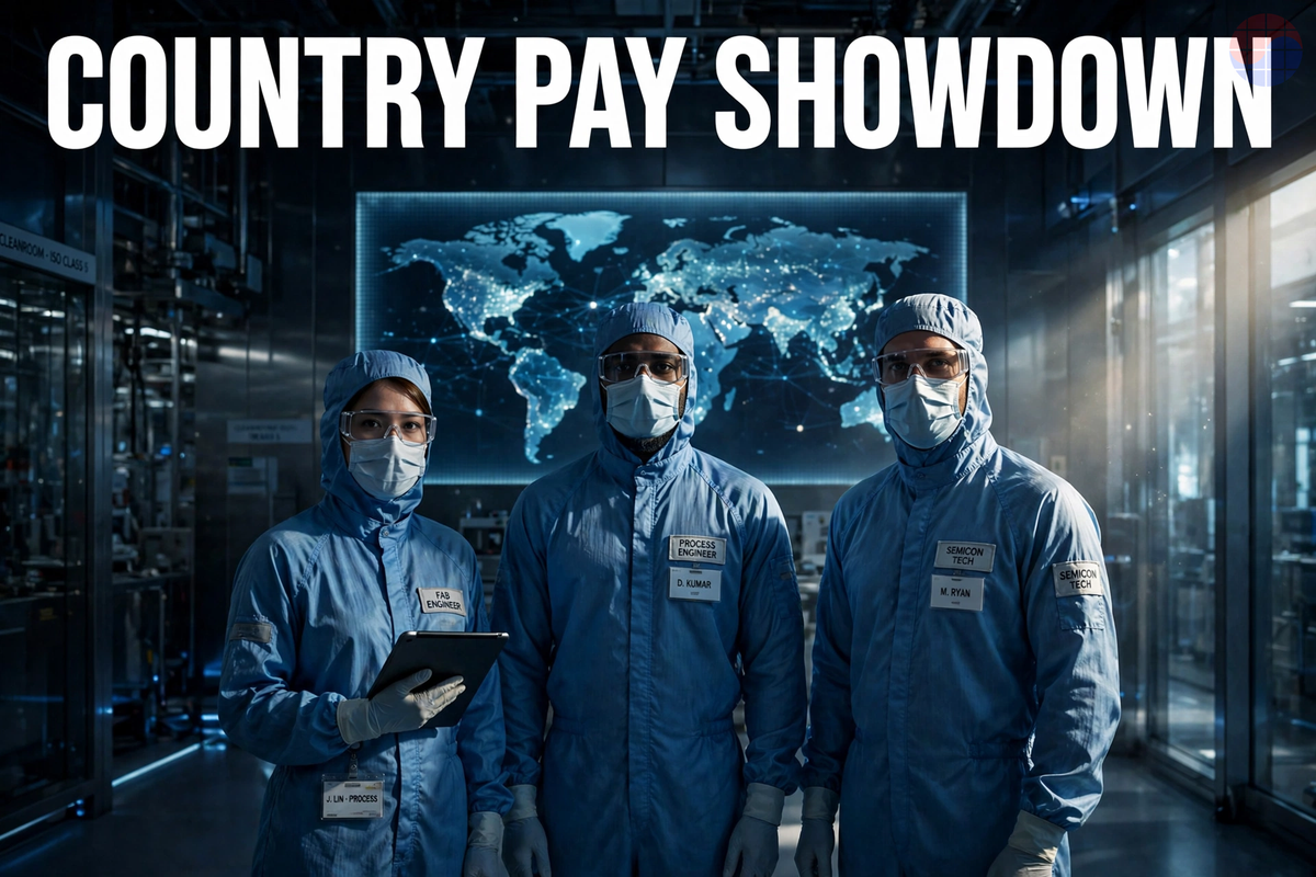 Country Pay Showdowns: Korea $46,700 vs Taiwan $40,900 — and Why Germany's Higher Gross Loses After Tax