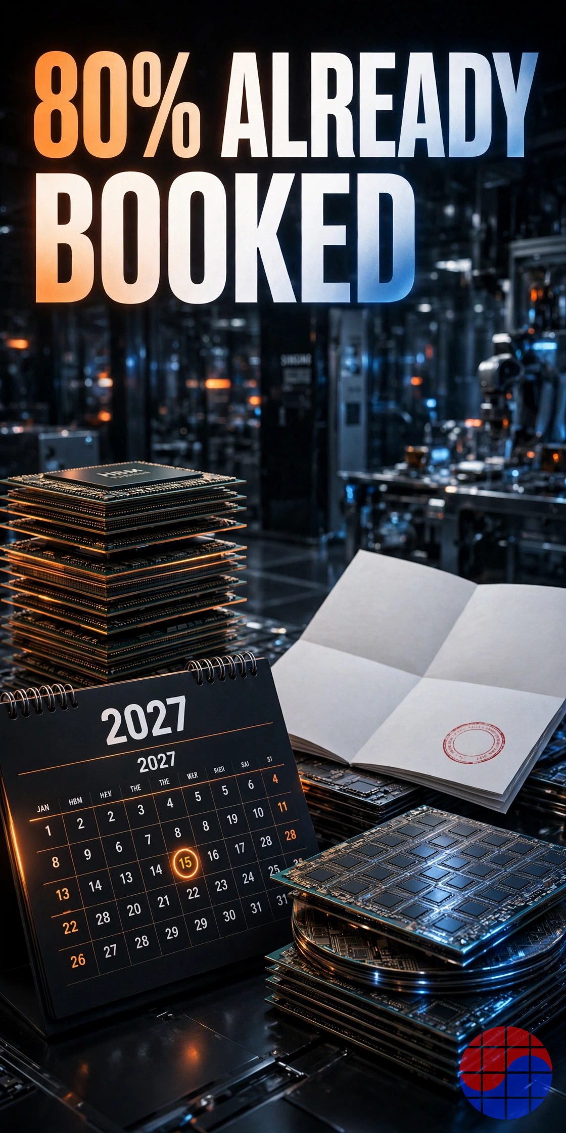 El 80% de la memoria 2027 de Samsung ya está vendido: vuelve el poder de fijación de precios (HBM4, contratos a largo plazo)