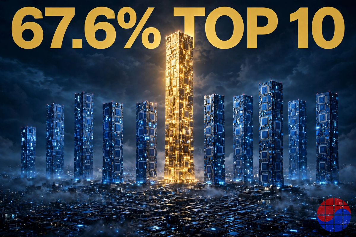 반도체 시장의 3분의 2는 10개 회사가 가져간다 — 집중도가 만든 새 질서 (NVIDIA·메모리)