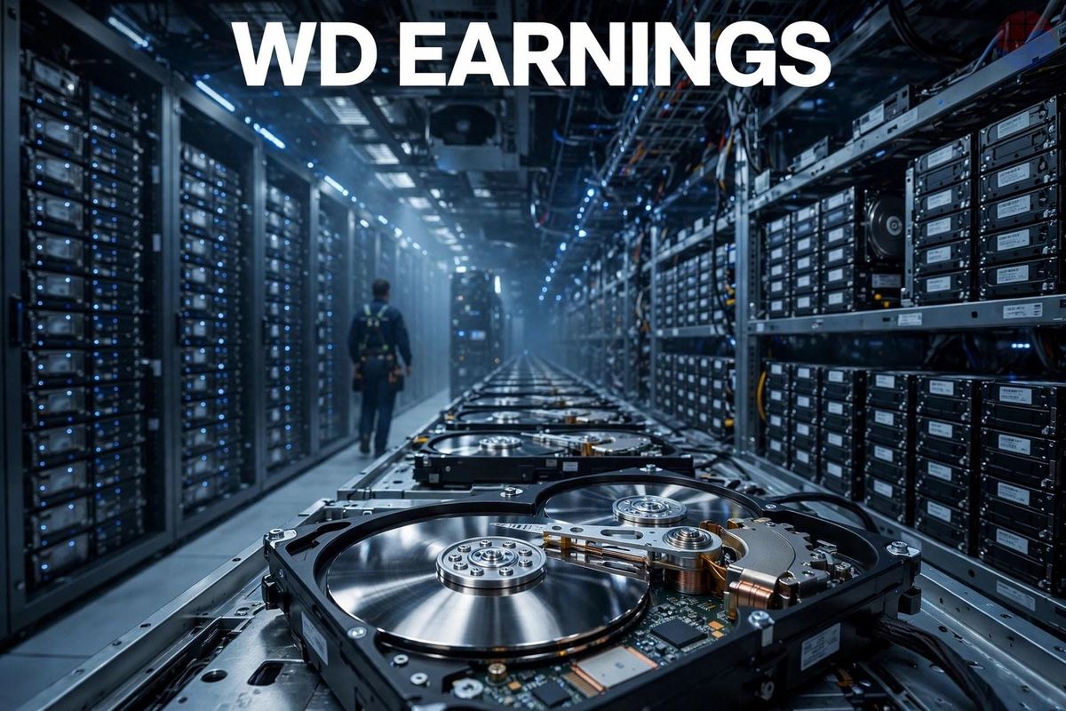 Resultados de Western Digital: 8 datos — la guía superó al salto del 55% en ingresos