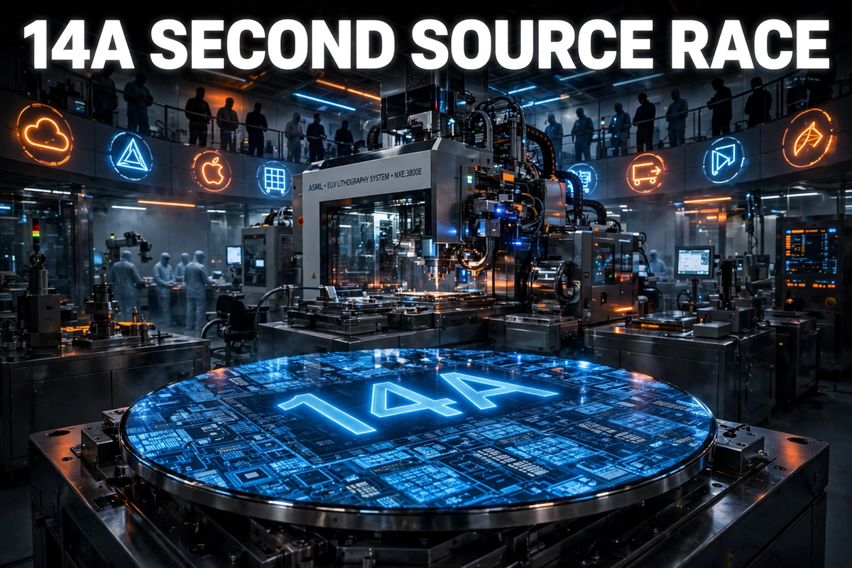 Big Tech Circles Intel 14A: The Foundry Second-Source Race Has Begun