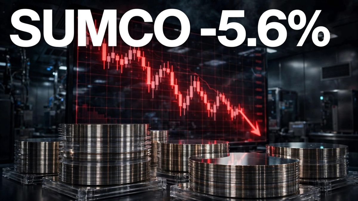 썸코(SUMCO) 주가 6% 하락 이유 — SOX 8일 연속 하락, AI 자금조달 공포가 웨이퍼주까지