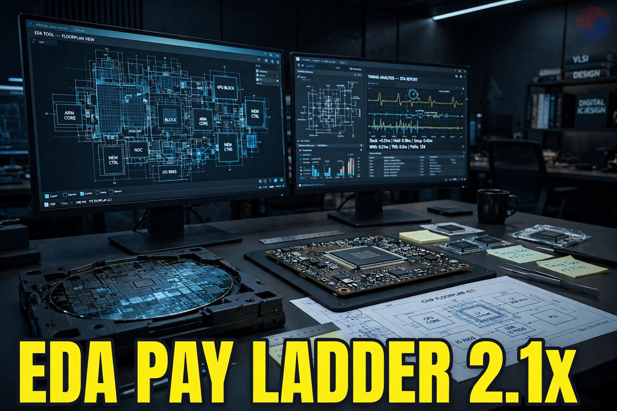 半導体EDA年収比較｜Synopsys・Cadence・Siemensを同レベルで比較：Cadence新卒相当134,000ドル・Senior 181,000ドル、Synopsys新卒相当92,600ドル・Senior 154,000ドル【半導体転職】