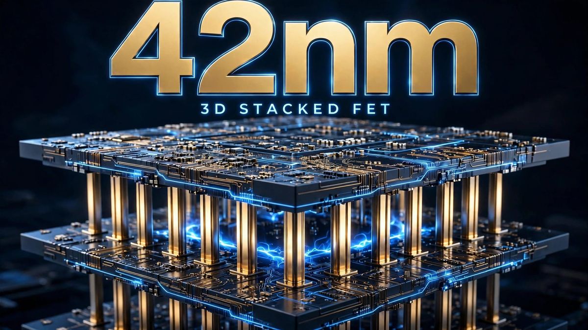 Samsung's 42nm 3D Stacked FET: Inside the VLSI Symposium Best Paper
