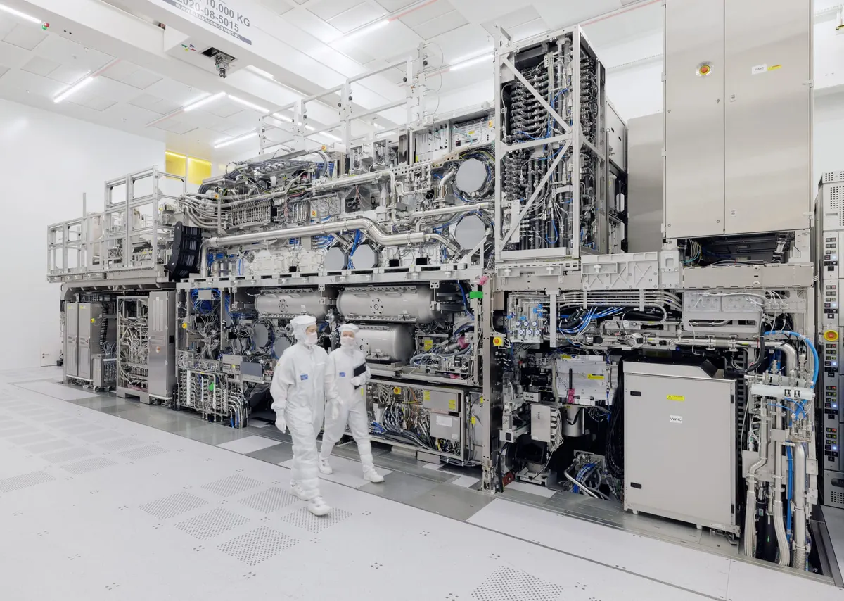 ASML High NA cleanroom in Veldhoven