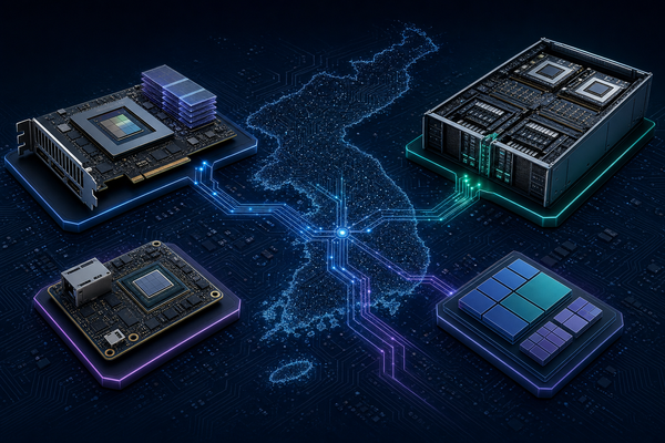 한국 AI 반도체 생태계의 데이터센터 가속기, rack, edge NPU, SoC IP 구조