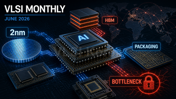 VLSI Monthly: 2026년 6월 — AI 반도체 병목의 이동