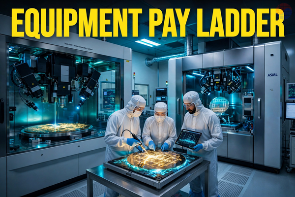 Semiconductor Equipment Pay Compared: Entry Is a Tie, KLA Pulls Ahead at Senior — $189,168 vs $164,206