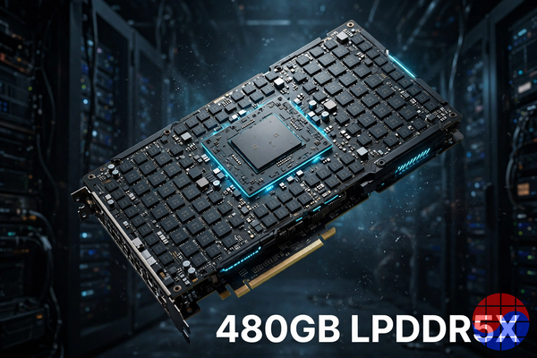 인텔 추론 GPU 딥다이브: HBM 없이 LPDDR5X 480GB를 택한 이유 — Crescent Island GPU D270 전수 해부