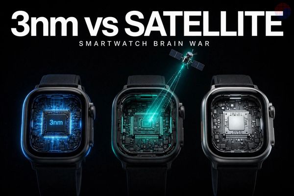 Semicondutores vestíveis 1: a guerra dos cérebros do smartwatch — Apple S10 vs Snapdragon W5+ Gen 2 vs Exynos W1000