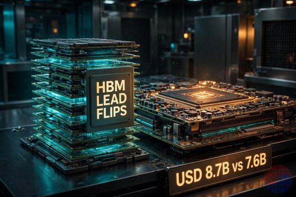 SOX Closes Up 0.44% on October 23 as SK hynix Gains 4.42% — the HBM Lead-Change Estimate and 8 Reads