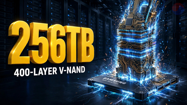 400-Layer V-NAND and a 256TB SSD: The Storage Economics of Samsung's NAND Counterattack