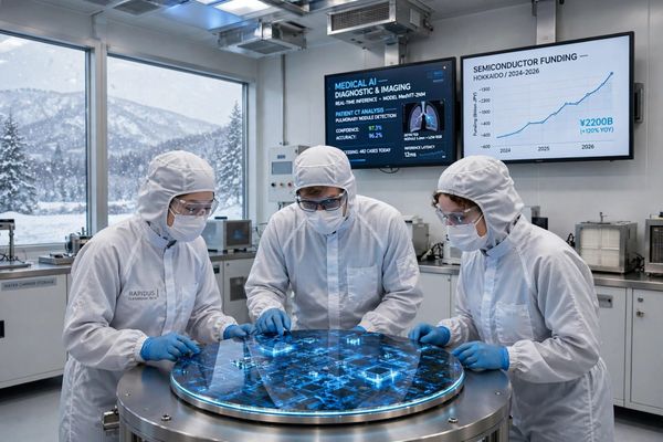 Rapidus: Nhat Ban len ke hoach them 400 ty yen cho 2nm, va mot ung dung AI y te xuat hien