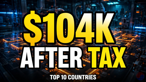 Top 10 Countries for Semiconductor Engineer Pay (After Tax)