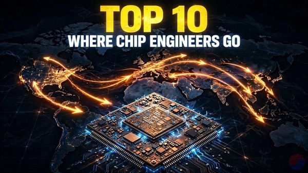 10 Quốc gia Mà Kỹ sư Bán dẫn Muốn Đến Nhất: 10 Điểm đến Trong Mơ