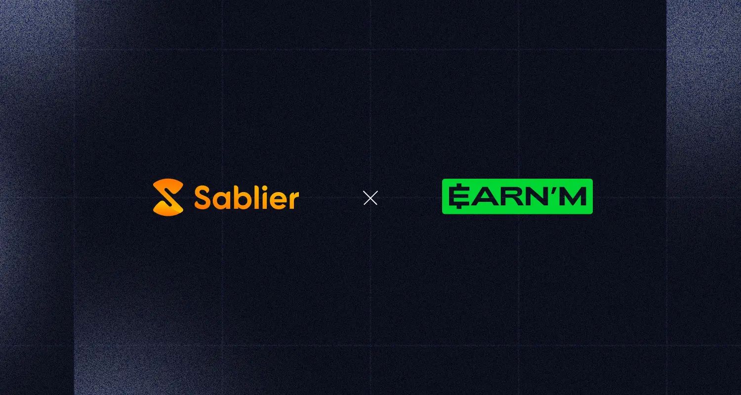 How EARN’M Uses Sablier to Power Liquid, Programmable Token Rights