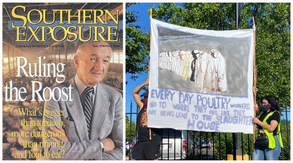a history of reporting on the South's poultry industry