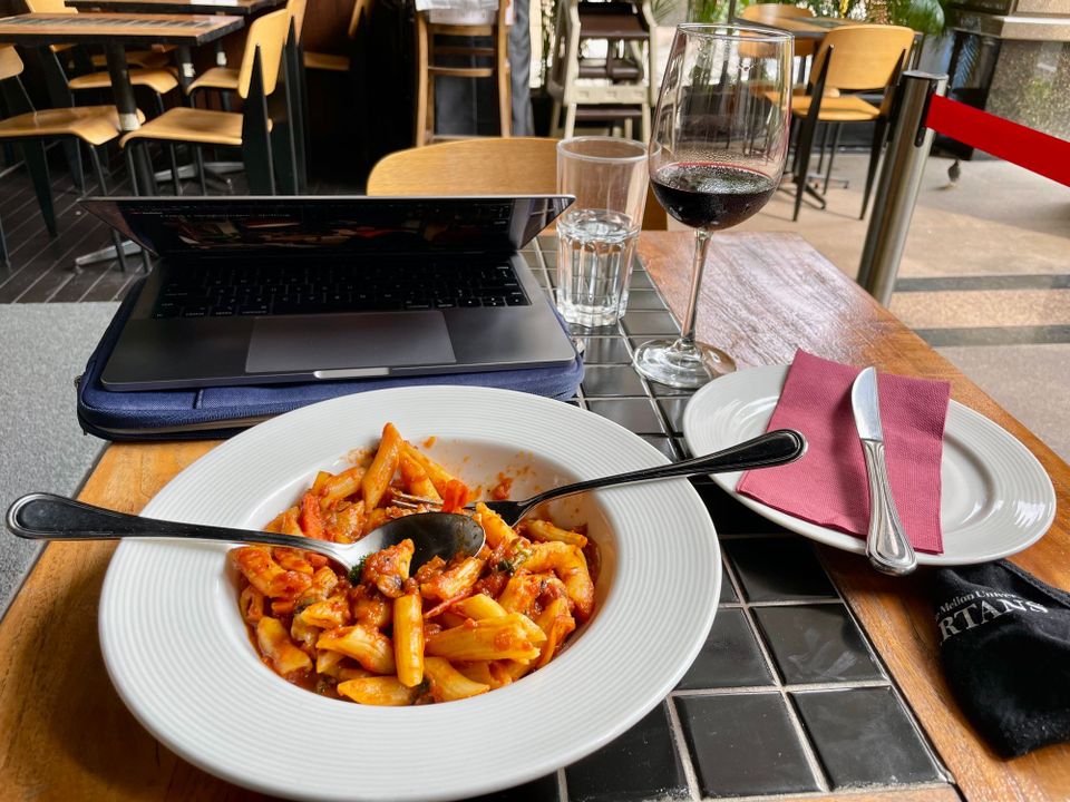 Lunch at Pasta Fresca