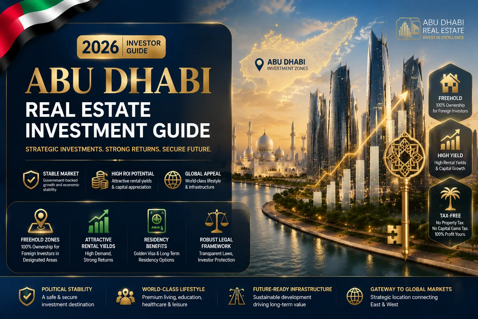 Abu Dhabi real estate guide for foreign investors (2026)