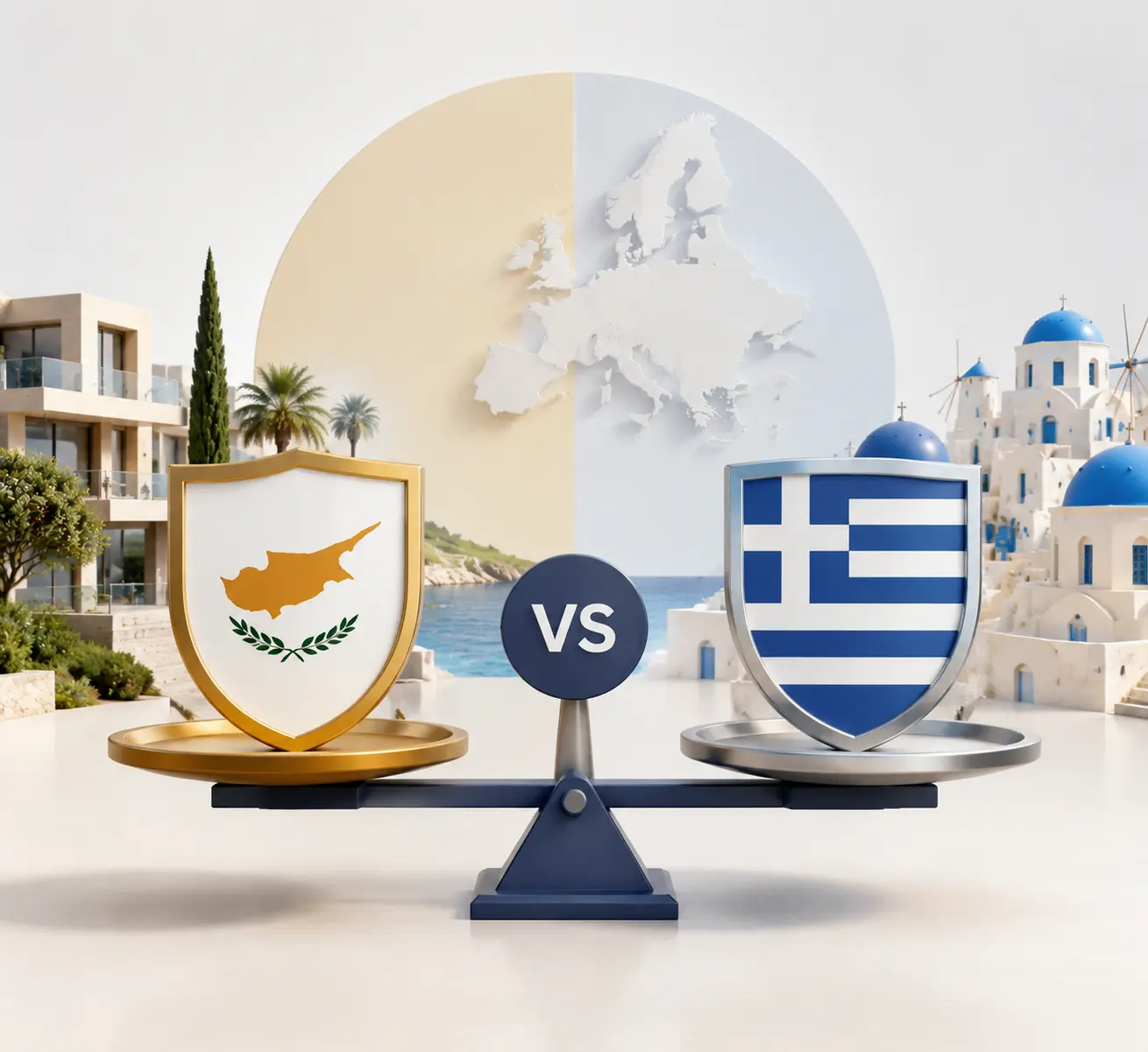 Cyprus vs Greece Golden Visa Comparison