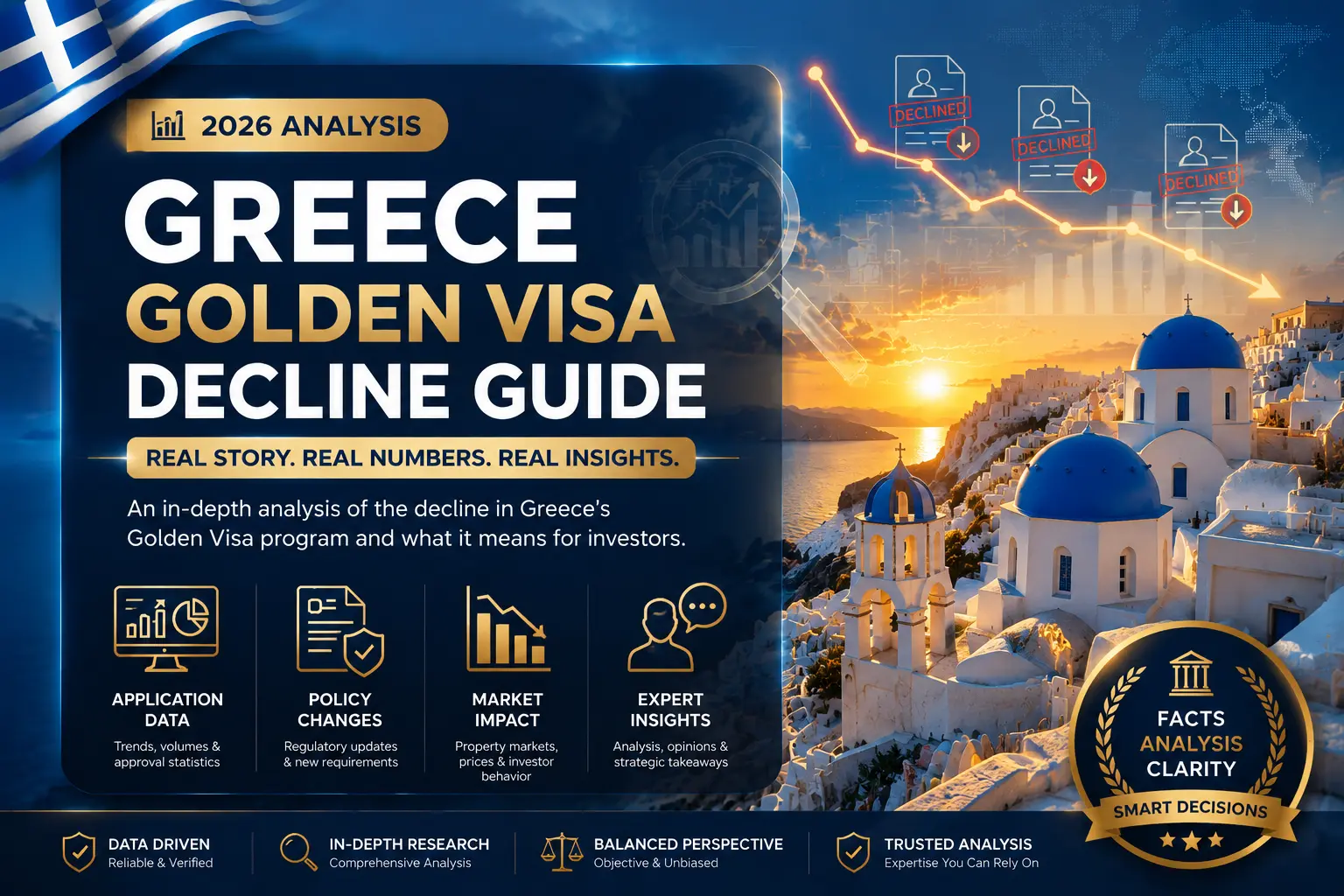 Greece golden visa applications decline: the real story (2026)
