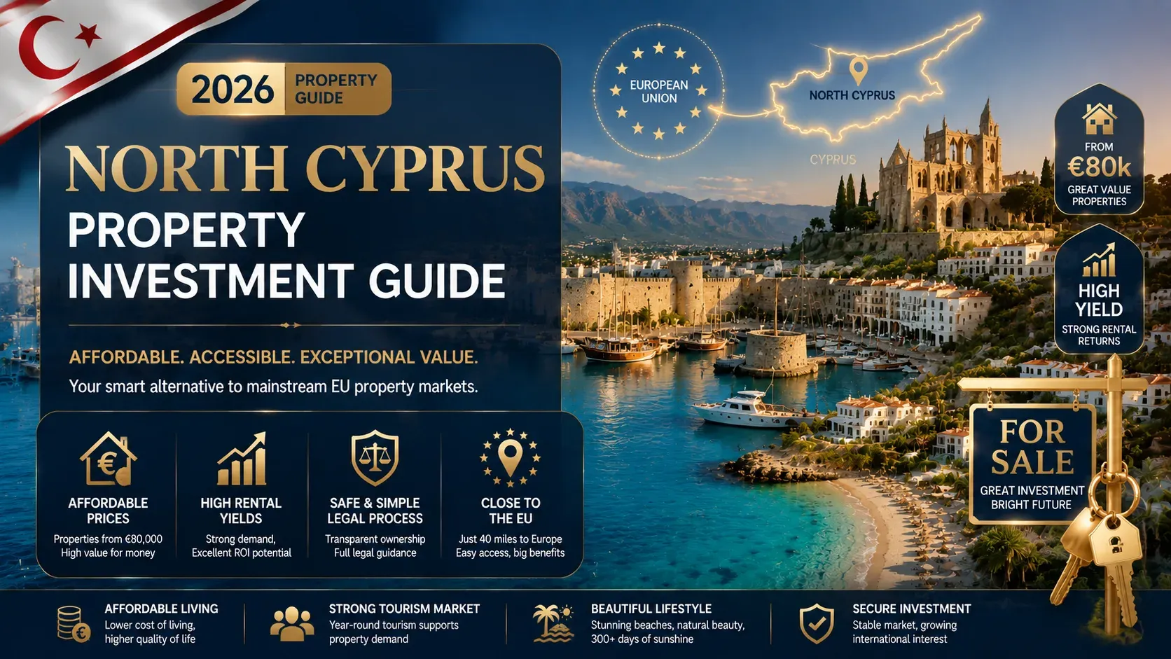 Property for sale in North Cyprus: the EU alternative (2026)