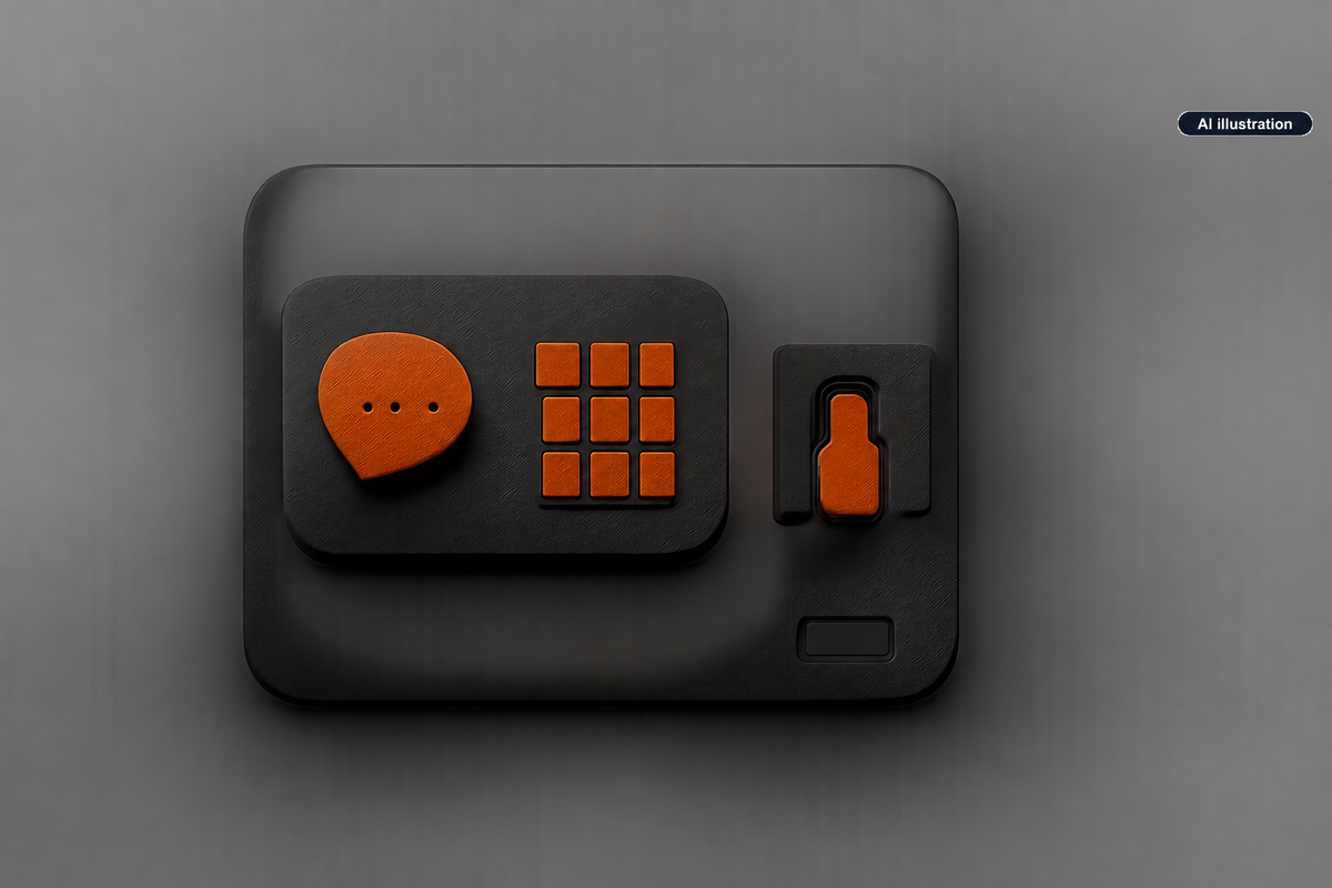 Conceptual AI illustration for Microsoft combines chat, coding and Autopilot agents in one Copilot app