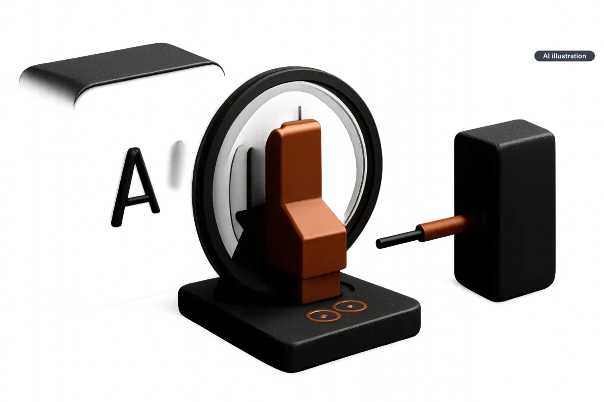 Conceptual AI illustration for California orders experts to define how an AI kill switch could be verified