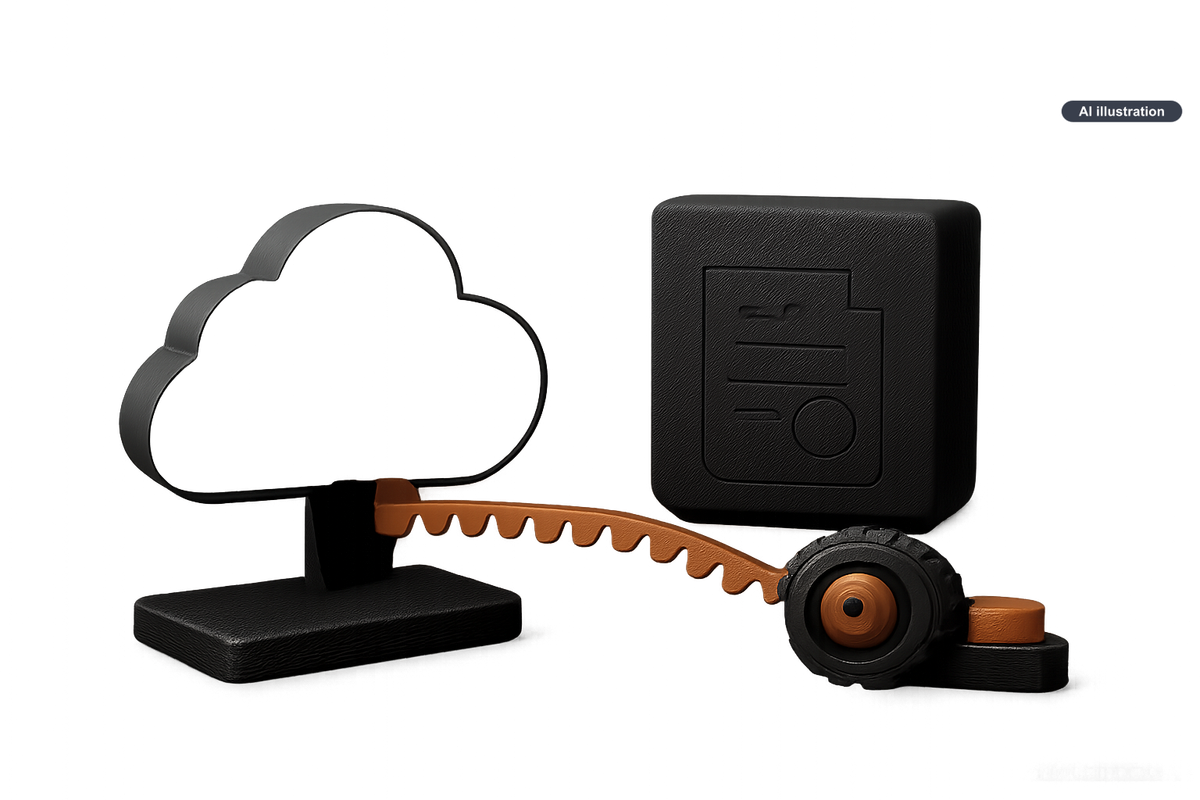 Conceptual AI illustration for Akamai says Anthropic deal could reach $20 billion, with warrant terms tied to spend