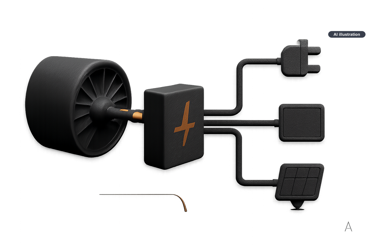Conceptual AI illustration for Crusoe drops Boom’s turbine launch deal after the $1.25 billion plan unraveled