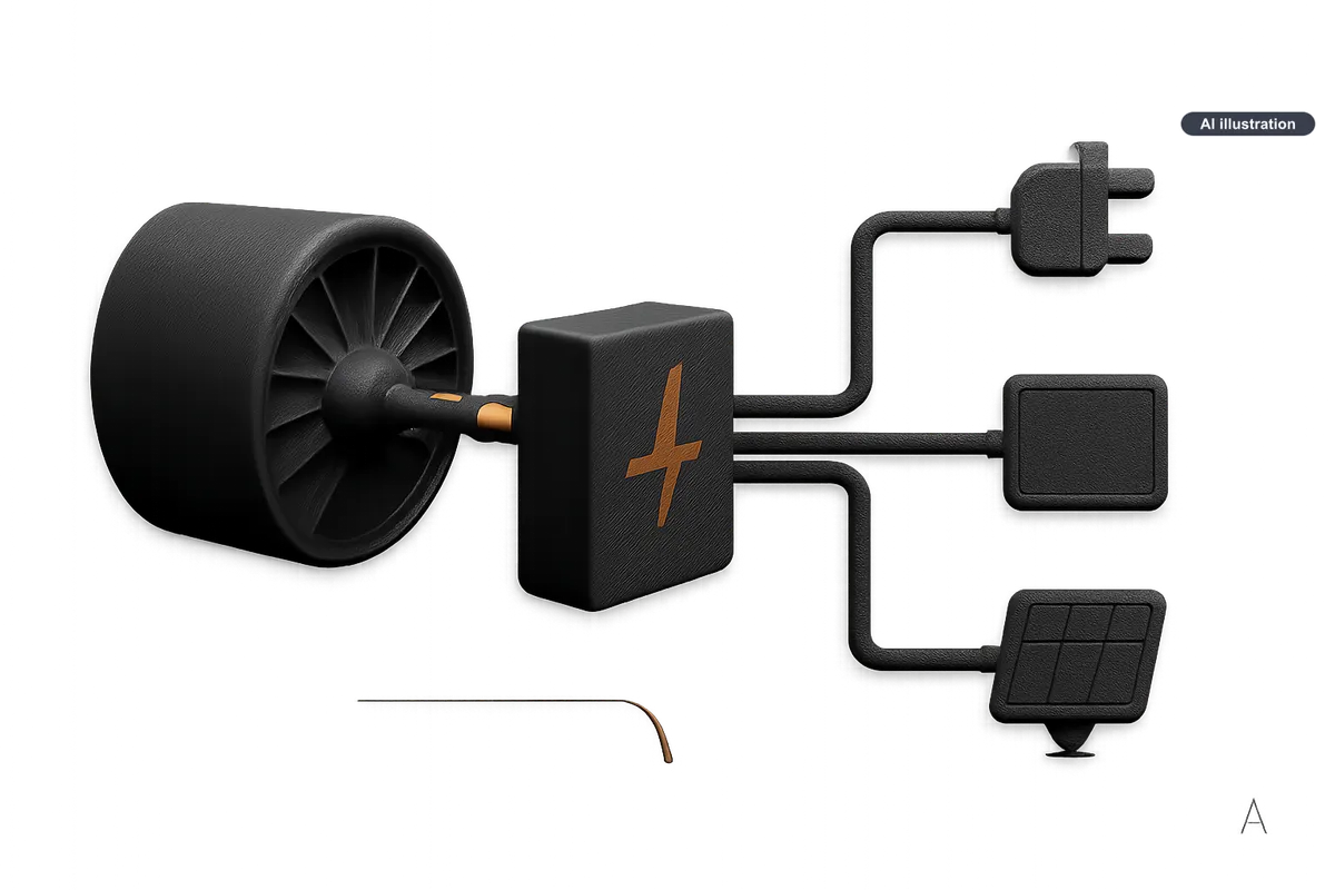 Conceptual AI illustration for Crusoe drops Boom’s turbine launch deal after the $1.25 billion plan unraveled