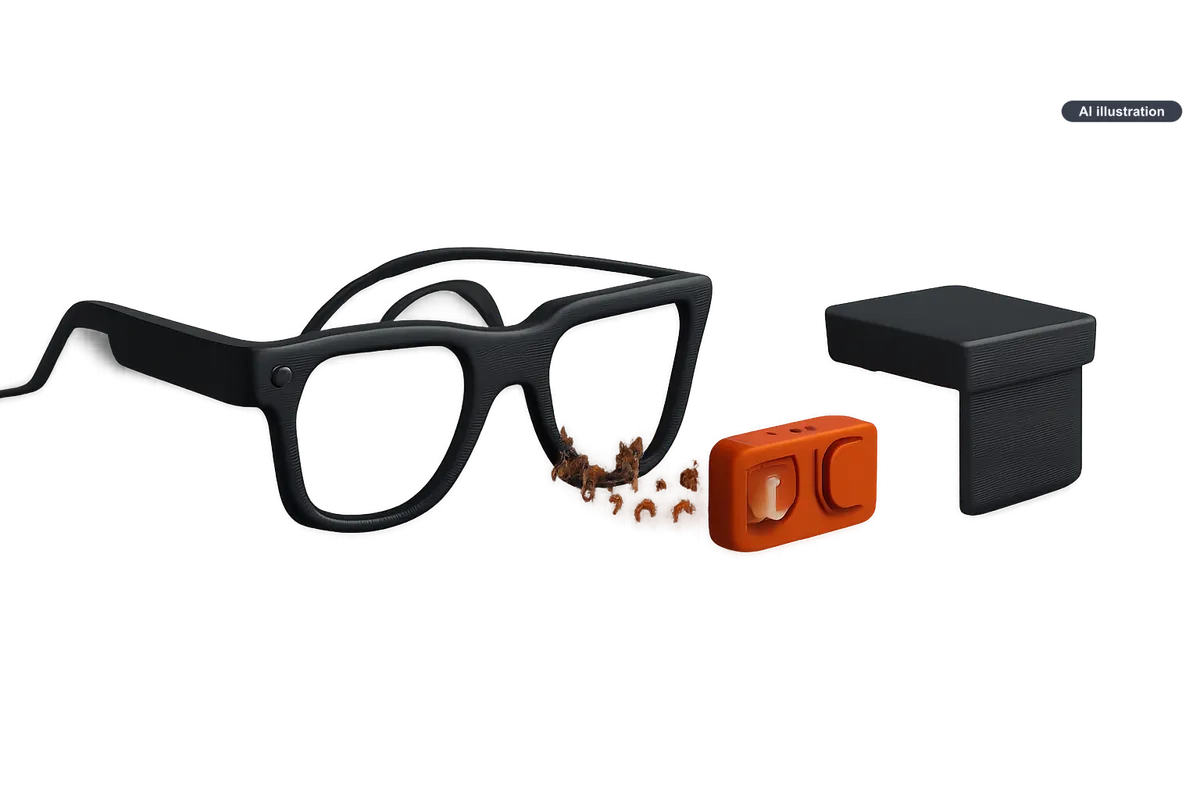 Conceptual AI illustration for How to turn off Meta AI glasses visual-data training