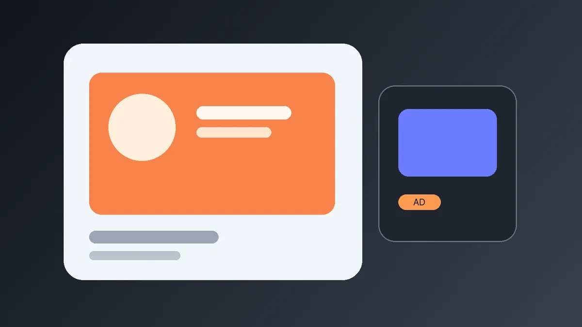 Conceptual AI illustration for OpenAI will test visual ads during ChatGPT image generation in the U.S.