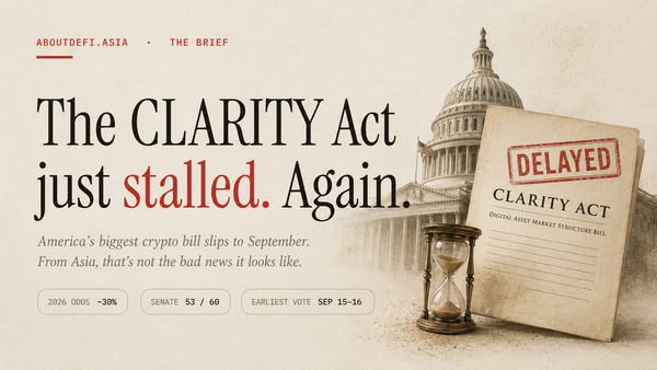 The 'Clarity Act' fight in the US