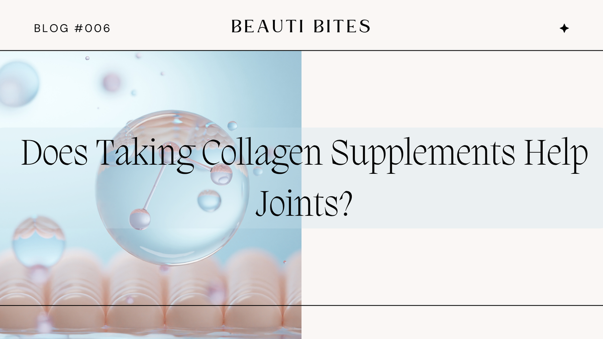 Does Taking Collagen Supplements Help Joints?