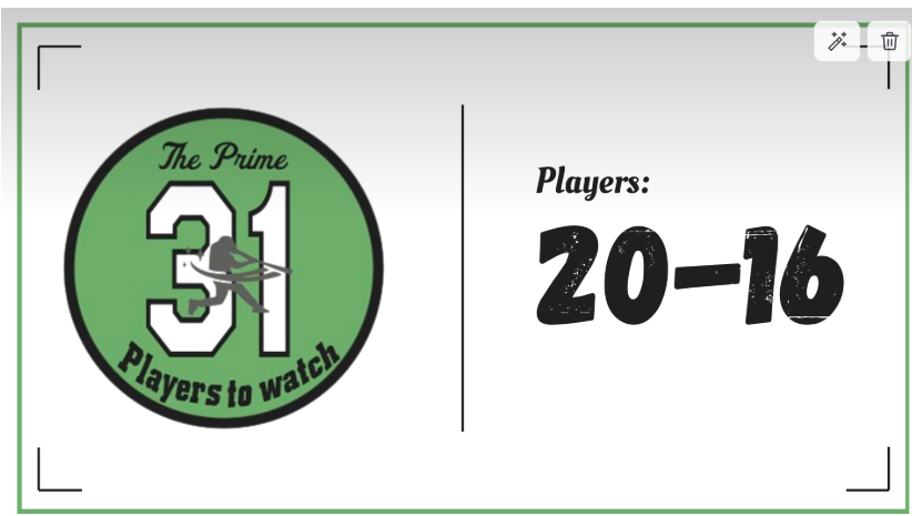 PRESEASON PRIME: 20-16