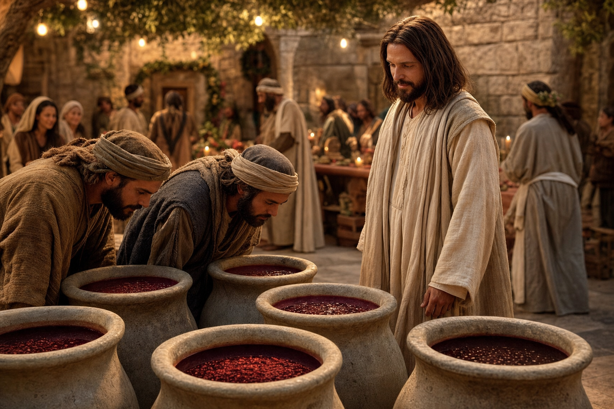 What Was Jesus’ First Miracle? The Meaning of Water Into Wine