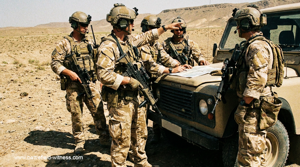 A story of the SBS, Helmand Province, June 2006, audio