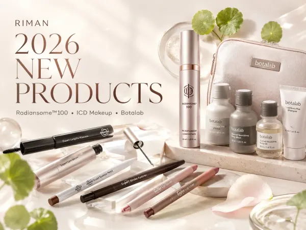 RIMAN New Products 2026: Radiansome 100, ICD Makeup & Botalab