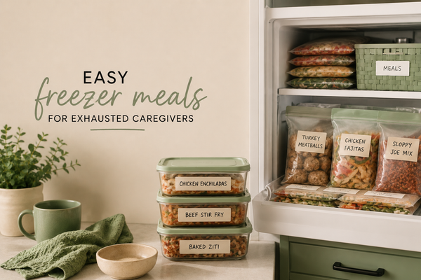 Easy Freezer Meals for Caregivers Who Have No Time to Cook