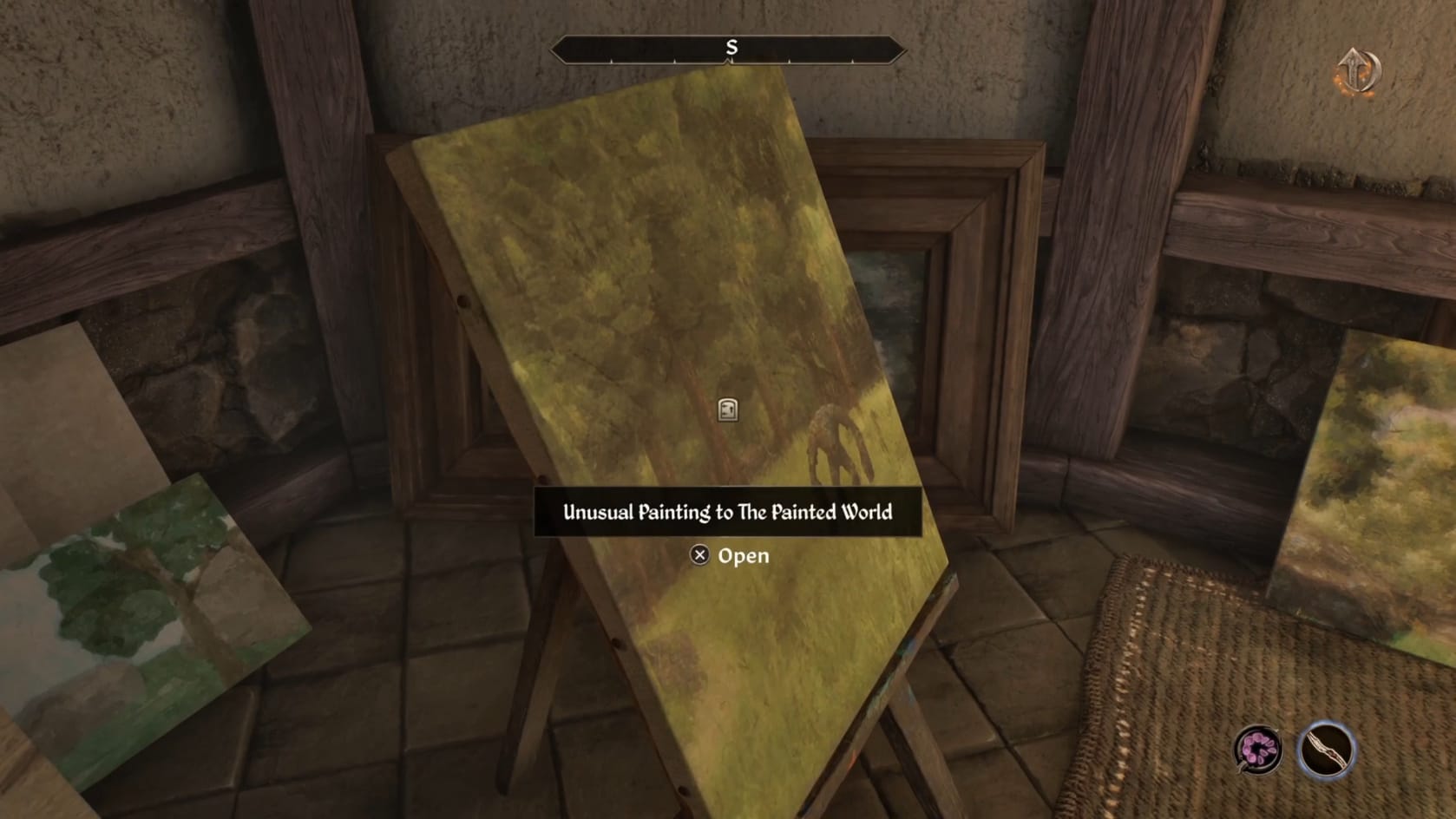 The Unusual Painting that gives access to the Painted World.