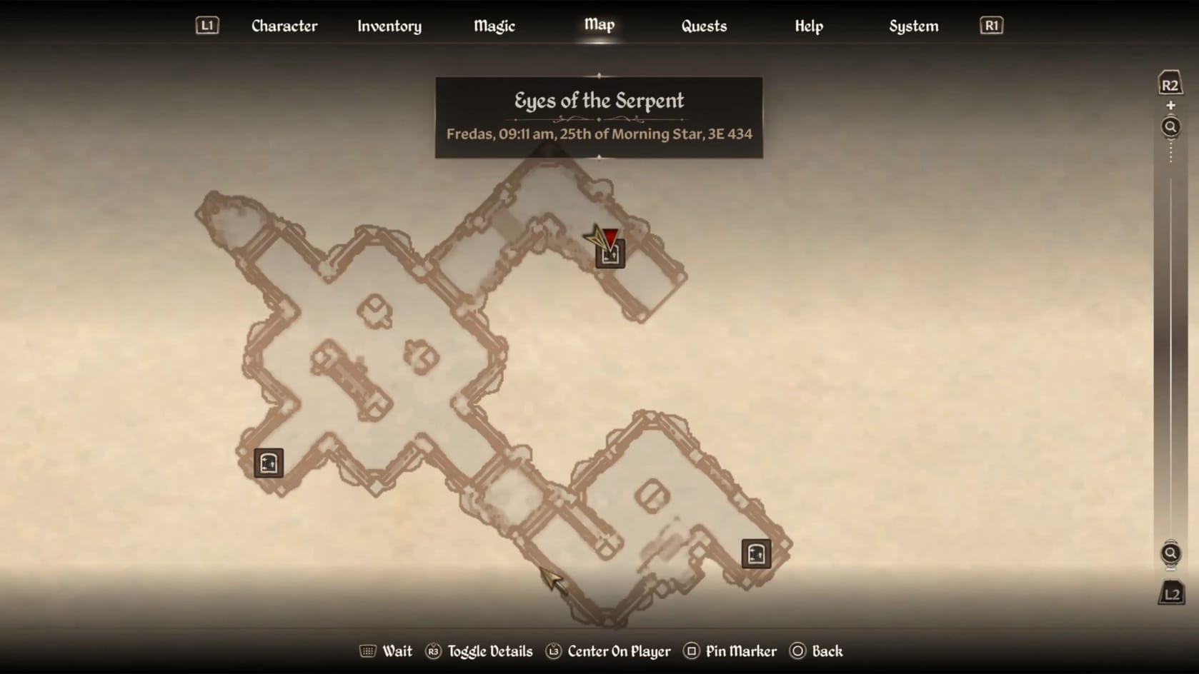 Map of the Eyes of the Serpent