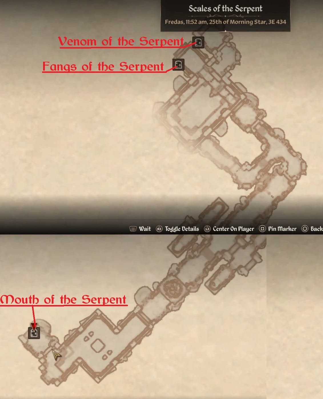 A map of the Scales of the Serpent