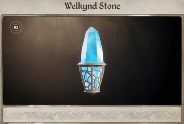The blue Welkynd Stone